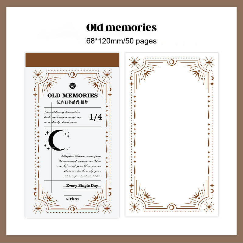 Paper More - Vintage Style Notepad