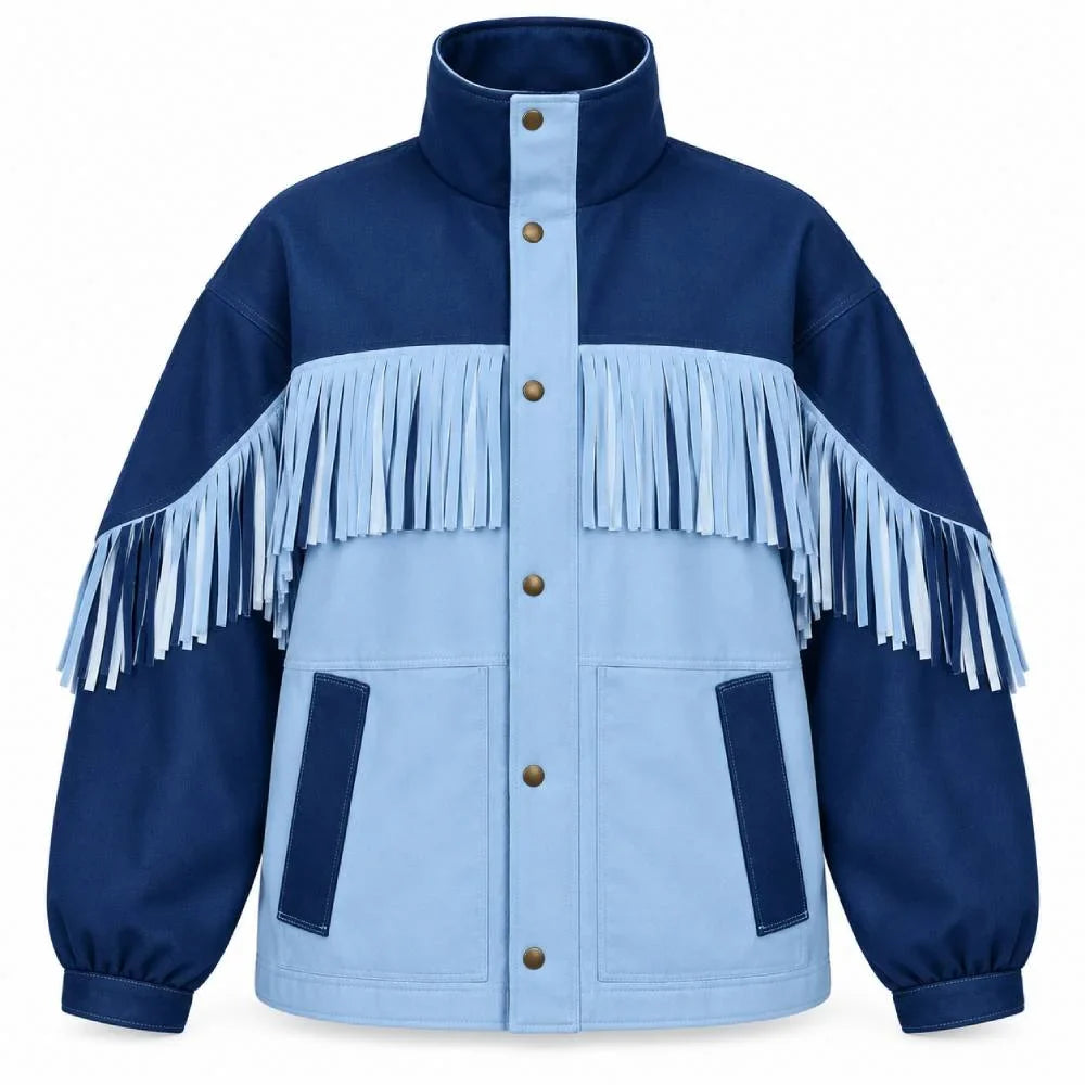 Oliver Tree Cowboy Tears Blue Jacket