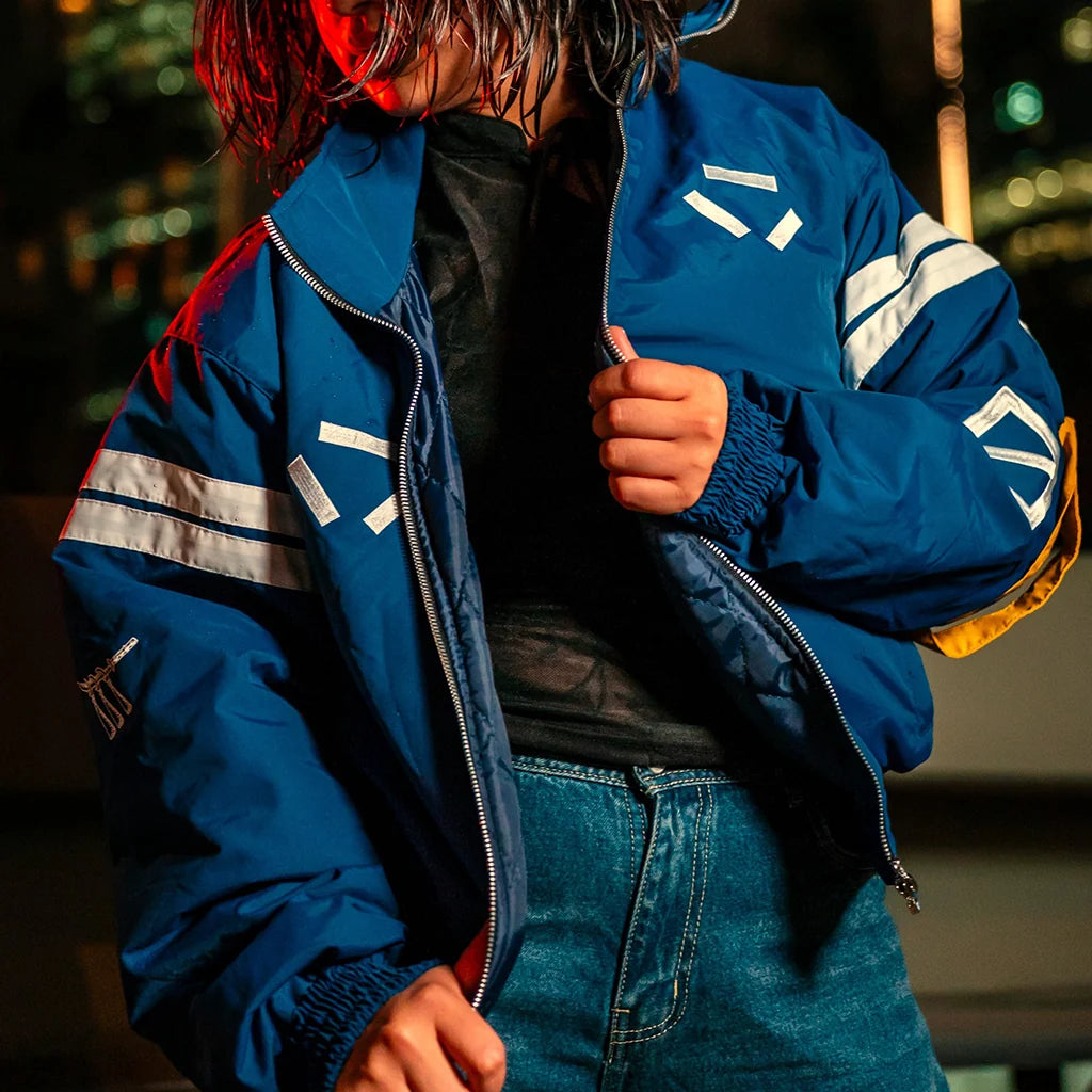 One Piece Zoro Oversized Blue Jacket