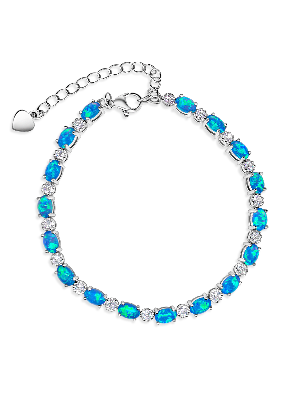 Adjustable Blue Opal Bracelet