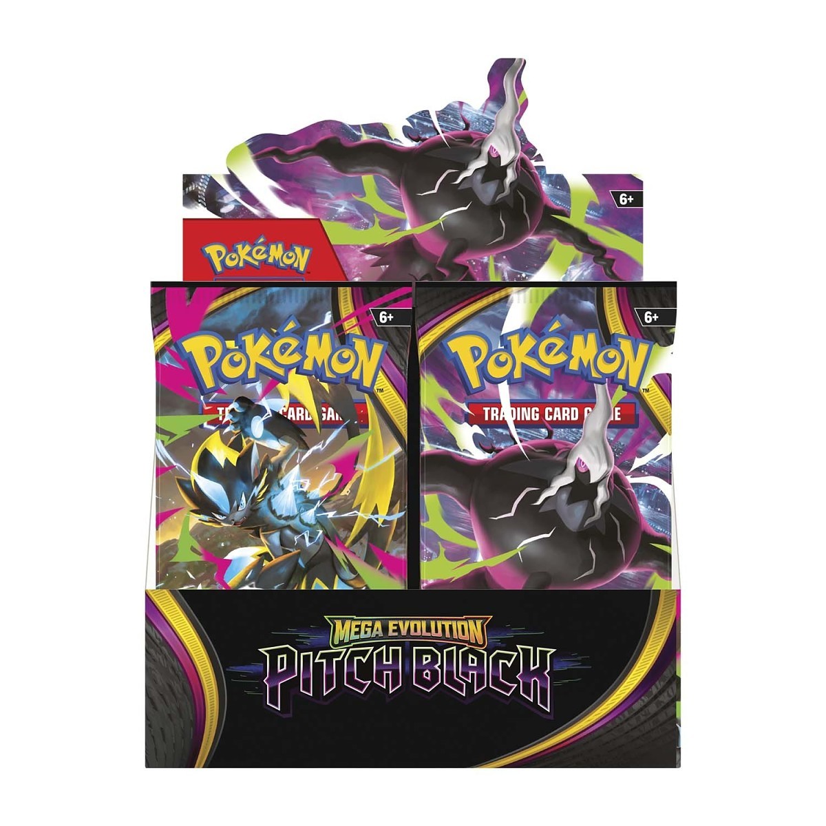 Pokémon TCG – Mega Evolution – Pitch Black Booster Display Box (36 Packs)