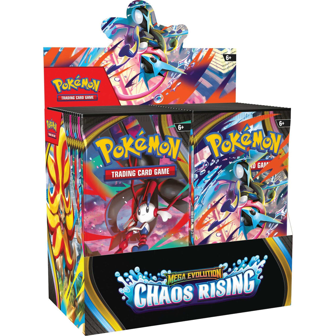 Pokémon TCG – Mega Evolution – Chaos Rising Booster Display Box (36 Packs)