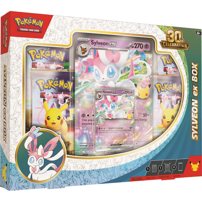 Pokémon TCG – 30th Celebration Sylveon ex Box