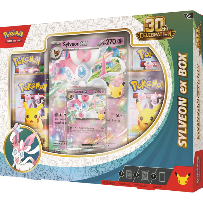 Pokémon TCG – 30th Celebration Sylveon ex Box