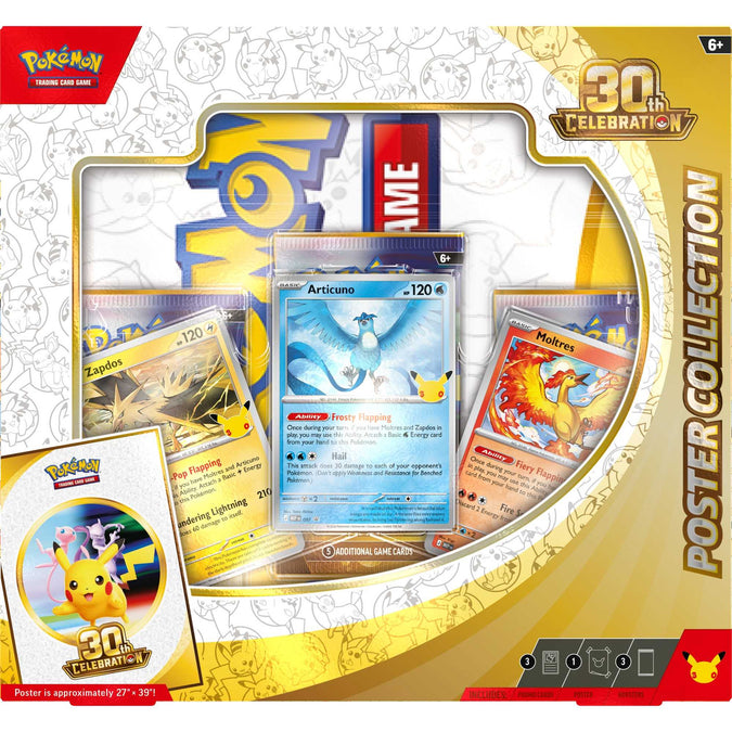 Pokémon TCG – 30th Celebration Poster Collection