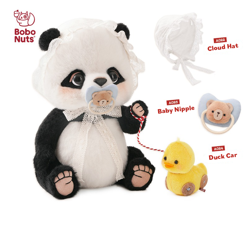Bobo Nuts - Manman Panda Plush Toy