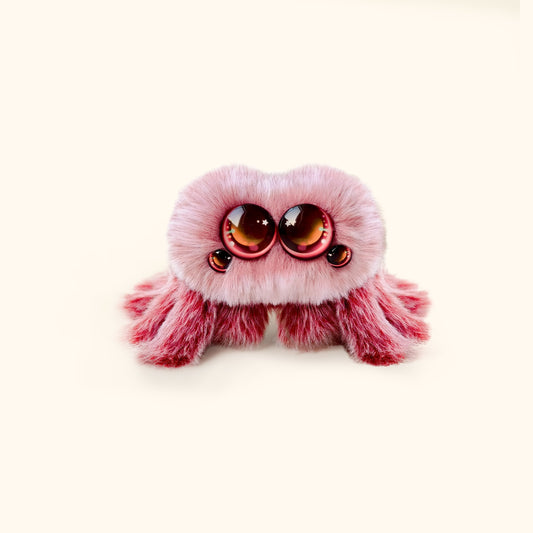 Snowball - Pink Spider Plush Toy
