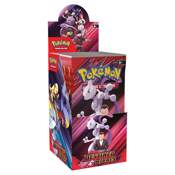 Pokémon TCG – Scarlet & Violet – Destined Rivals – Half Booster Box (18 Packs)