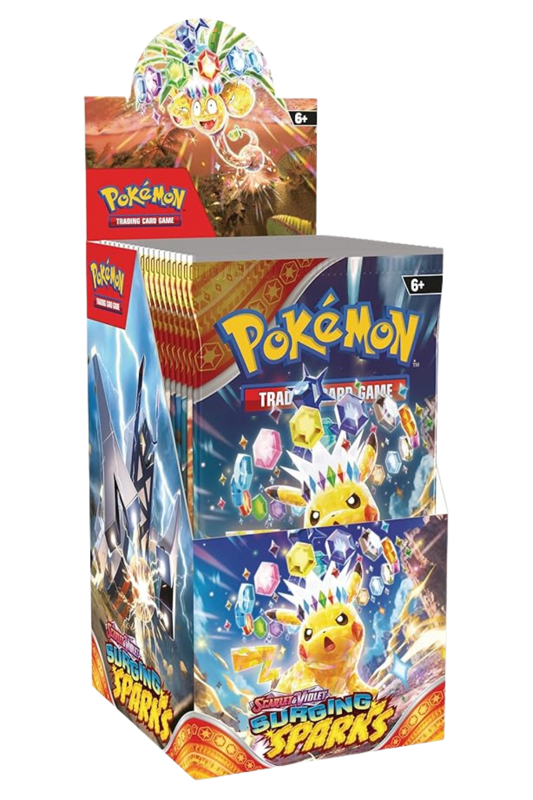 Pokémon TCG – Scarlet & Violet Surging Sparks Half Booster Box (18 Packs)