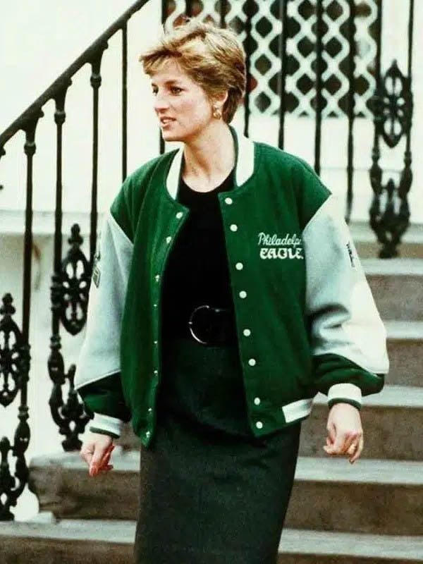 Philadelphia Princess Diana Eagles Wool Jacket