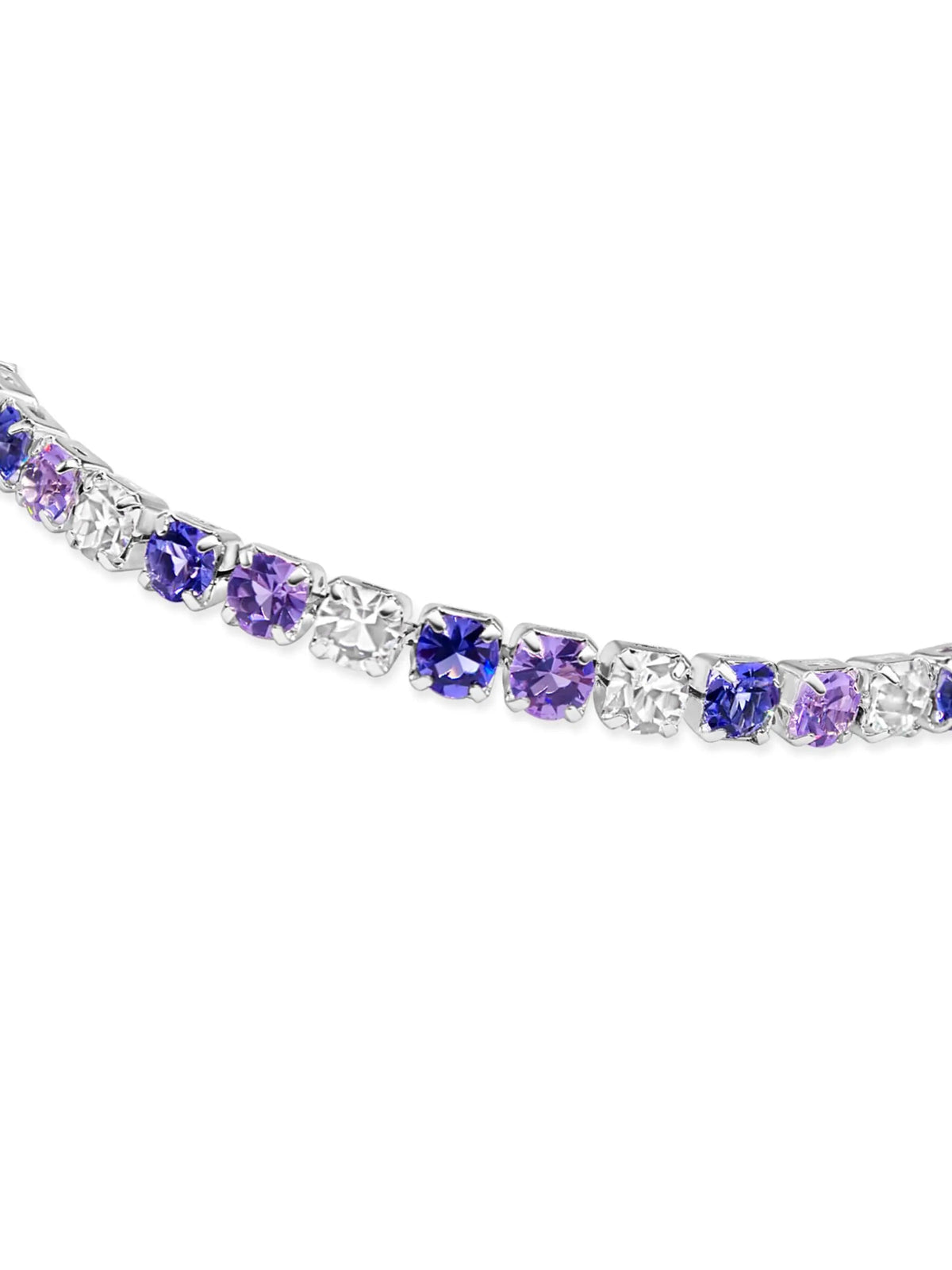Olivia Paris Purple Tennis Bracelet