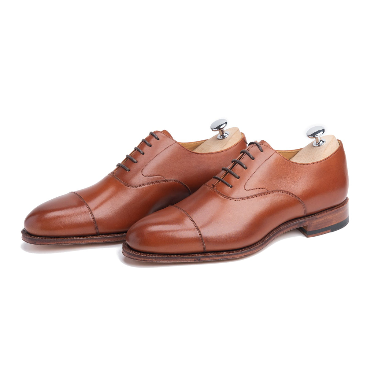 101198 - Copper Antique Calf Cap Toe Oxford - E