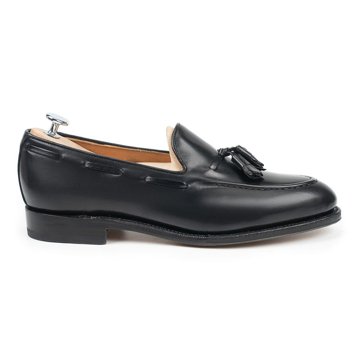 101381 - Black Calf Tassel Loafer - E