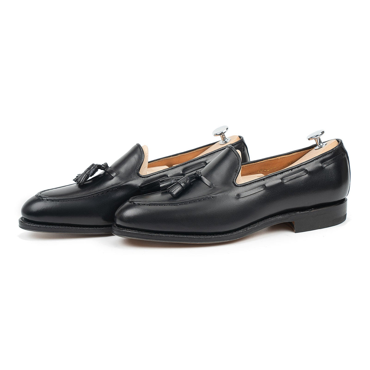 101381 - Black Calf Tassel Loafer - E