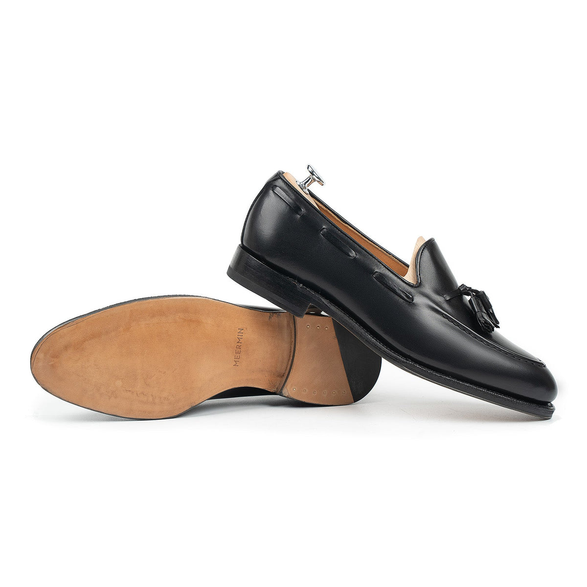 101381 - Black Calf Tassel Loafer - E