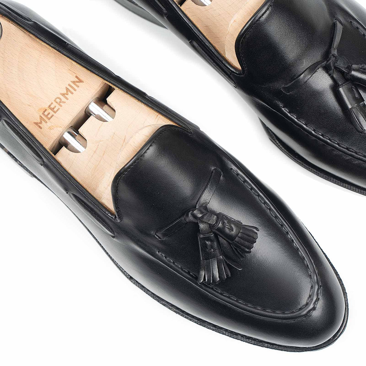 101381 - Black Calf Tassel Loafer - E