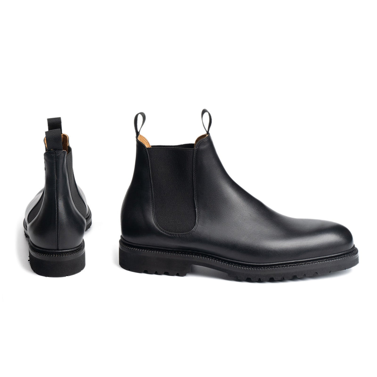 516054 - Black Calf Chelsea Boot - E (Ultraflex System)