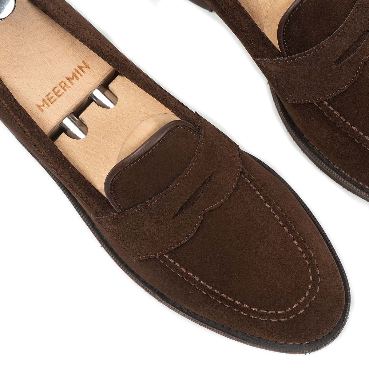 514045 - Brown Superbuck Penny Loafer - E