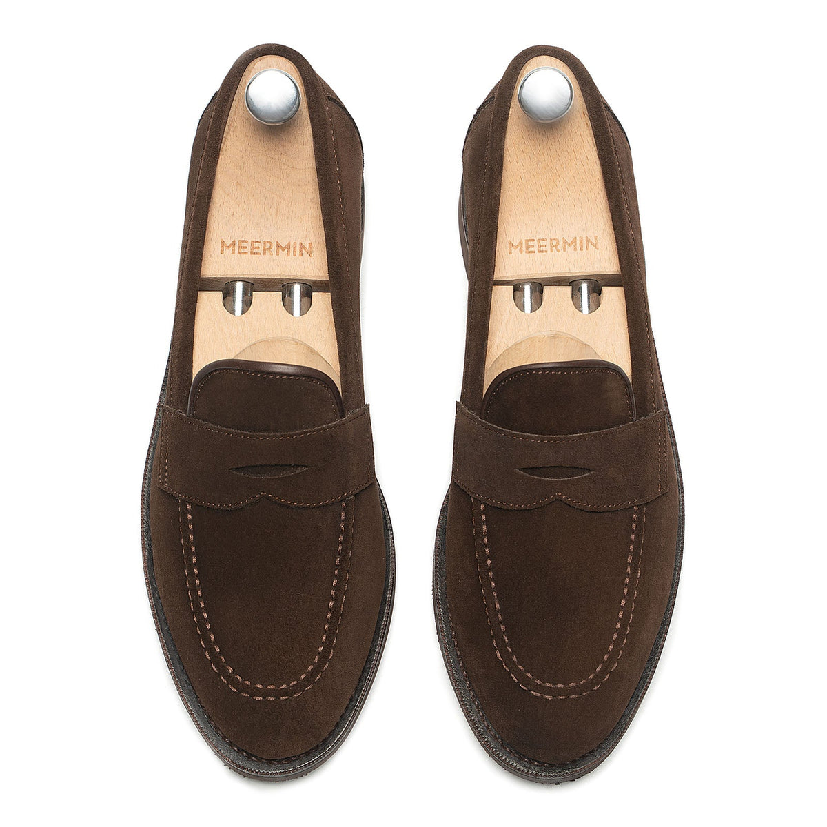 514045 - Brown Superbuck Penny Loafer - E
