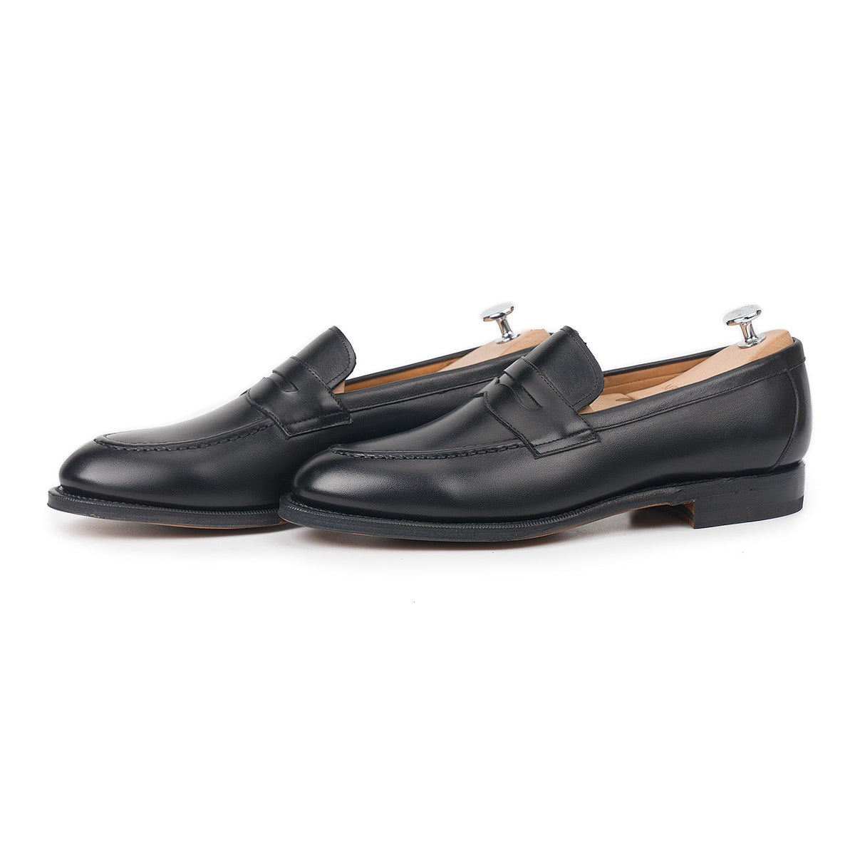 514084 - Black Calf Penny Loafer - E