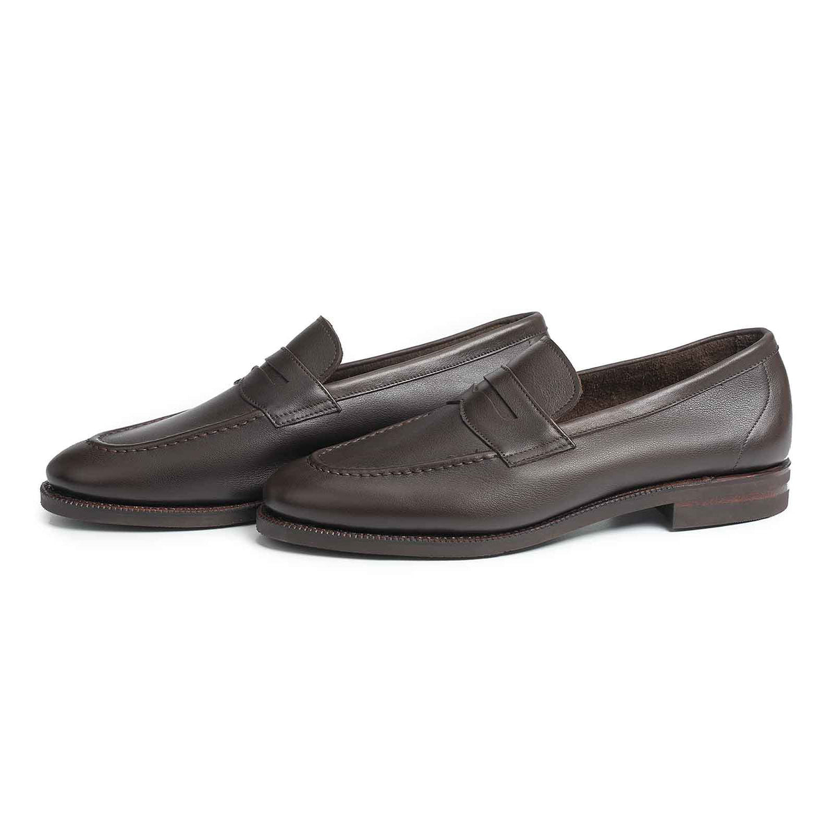 514511 - Brown Softcalf Loafer - E