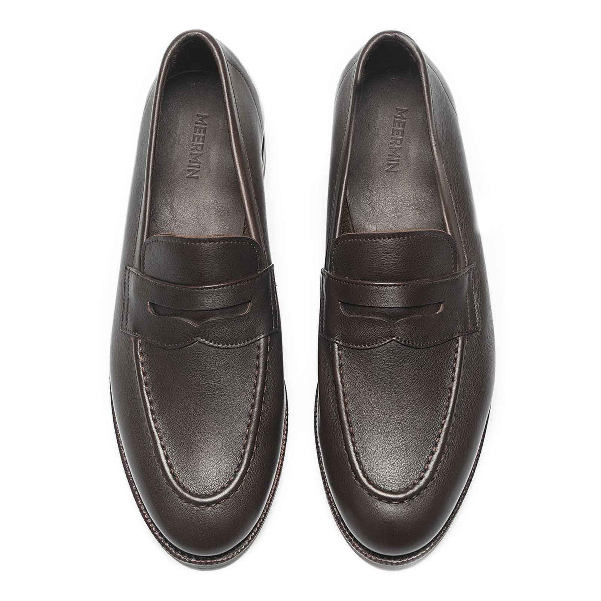 514511 - Brown Softcalf Loafer - E