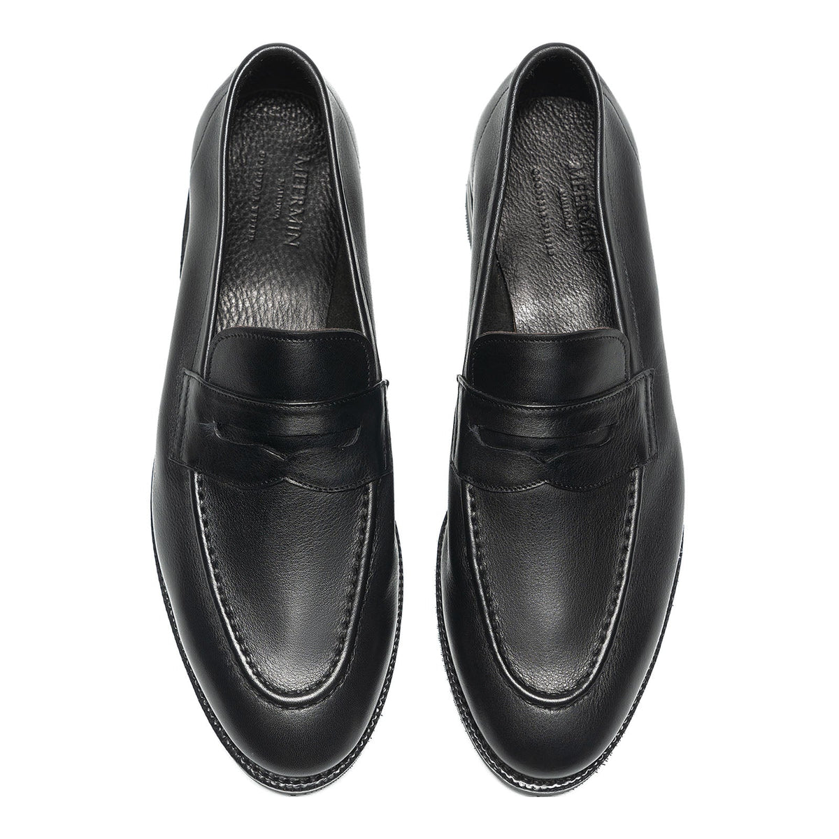 514511 - Black Softcalf Loafer - E