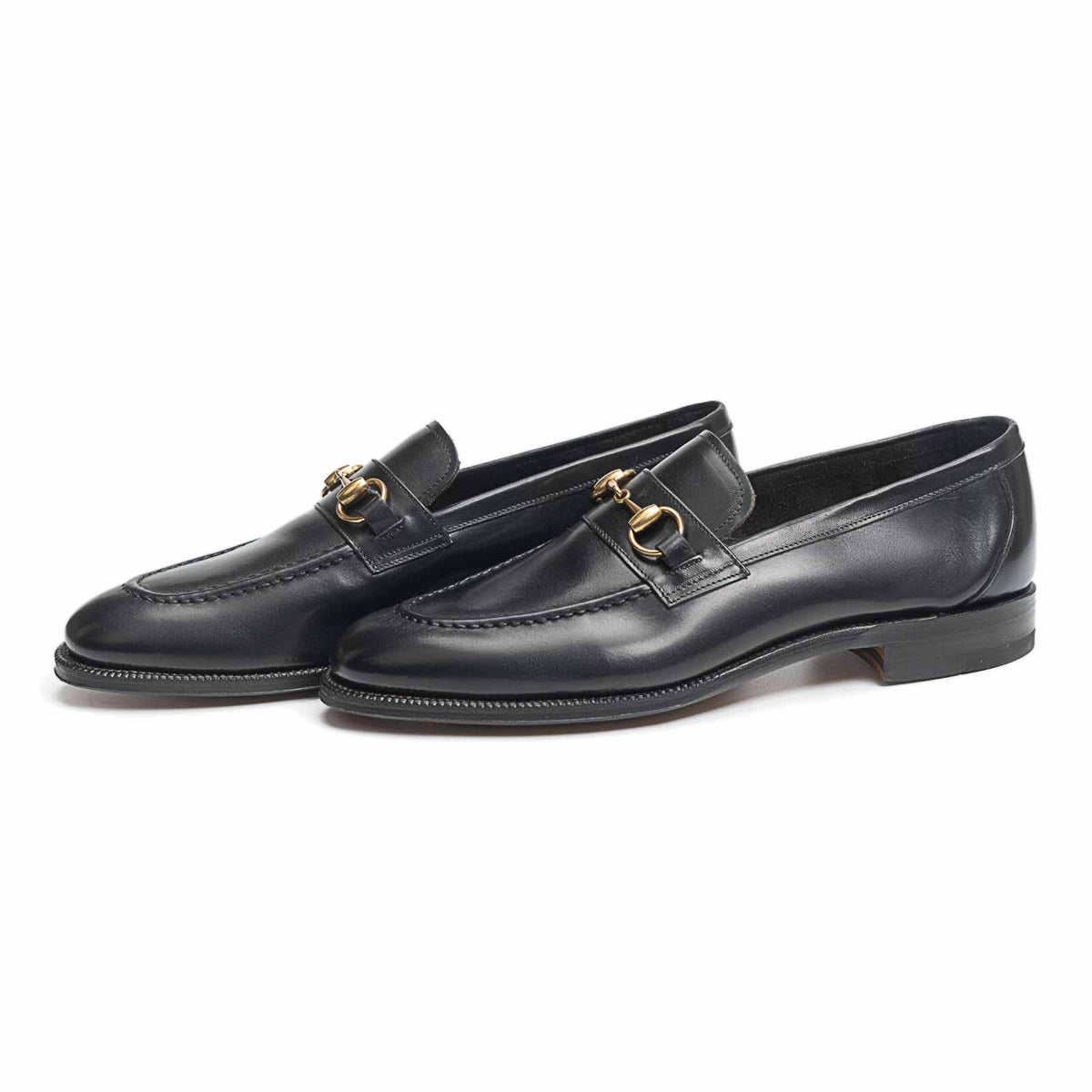 514578 - Black Calf Horsebit Loafer - E