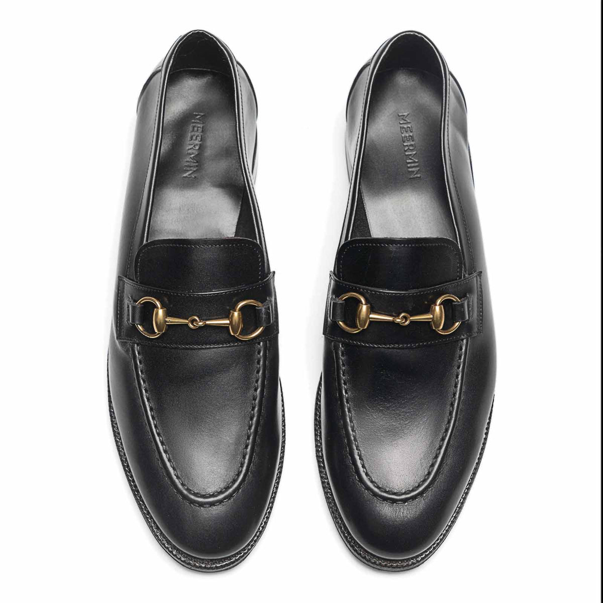514578 - Black Calf Horsebit Loafer - E