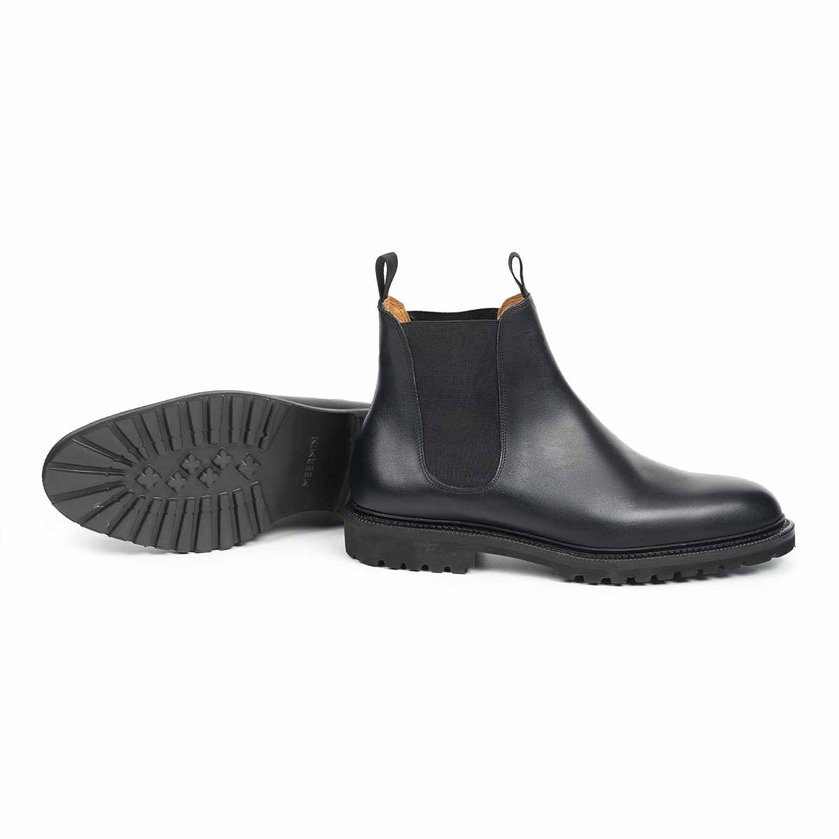 516054 - Black Calf Chelsea Boot - E (Ultraflex System)