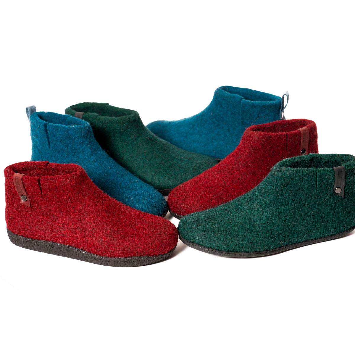 Women's Dark Turquoise WOOBOOTS Wool Boots