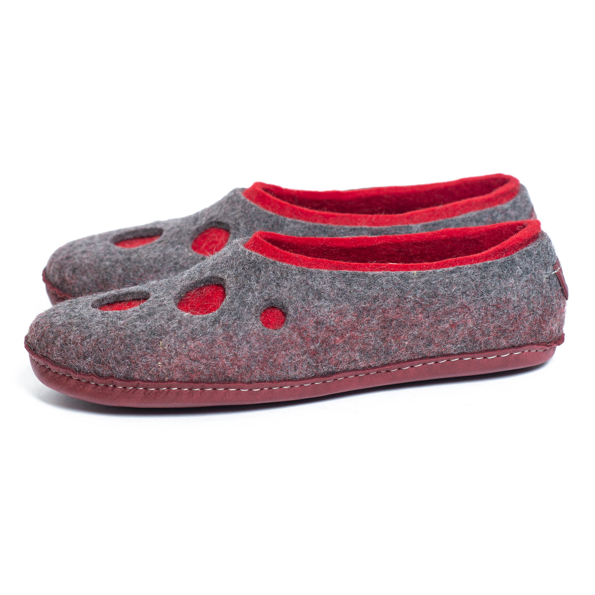 Women's Moon Crater 2in1 Felted Wool Slippers