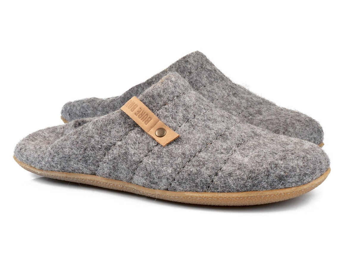 Men's COCOON Collapsible Back Slippers with Rubber Soles