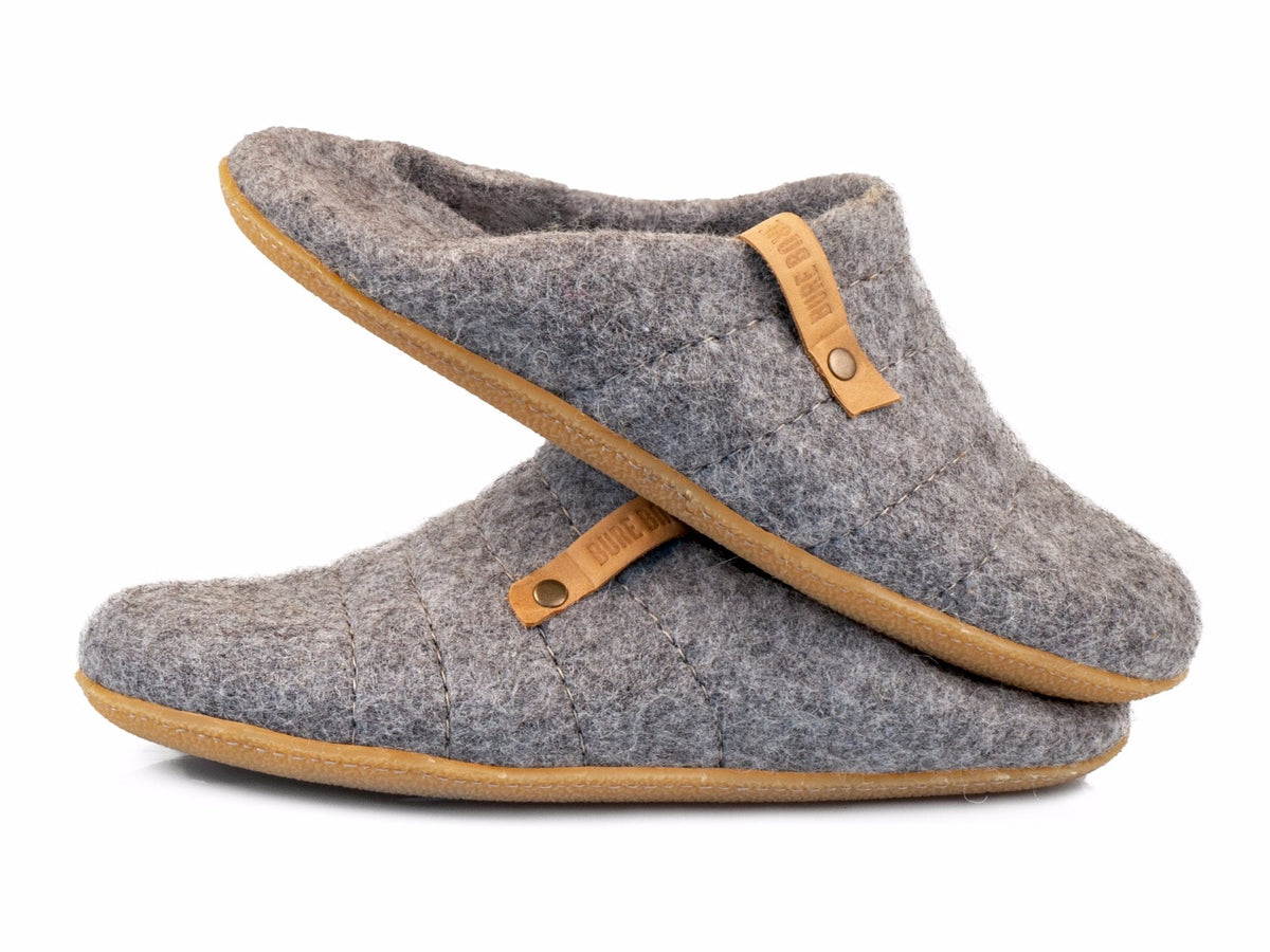 Men's COCOON Collapsible Back Slippers with Rubber Soles