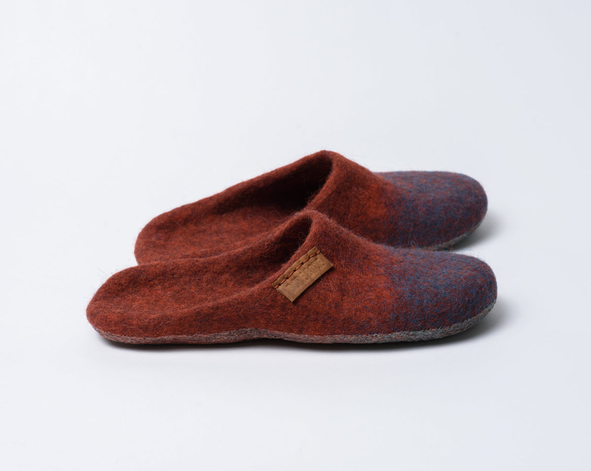 Women's Cinnamon Turquoise Backless Slippers