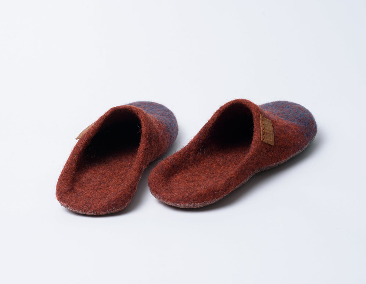 Women's Cinnamon Turquoise Backless Slippers