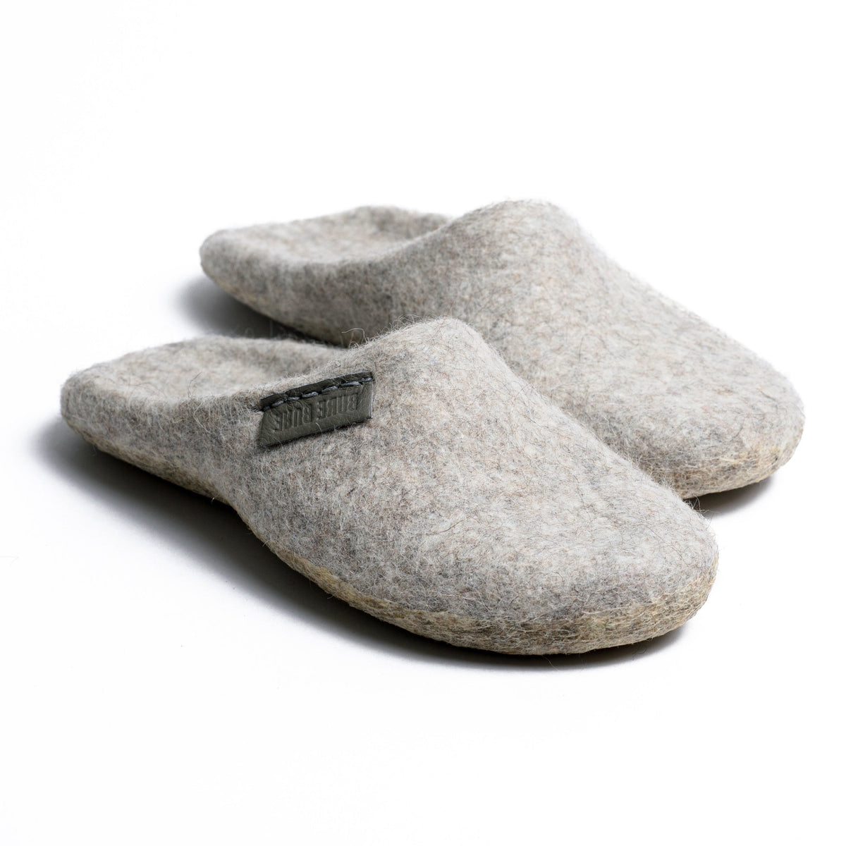 Women's Silk & Alpaca Backless Slippers
