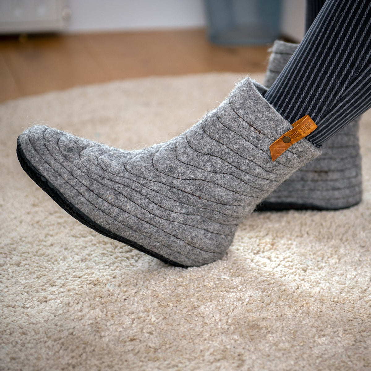 Women's High COCOON WOOBOOTS Slipper Boots