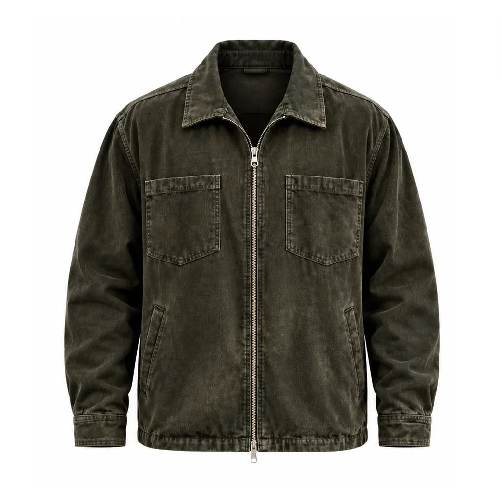 Reacher S04 Alan Ritchson Olive Green Jacket