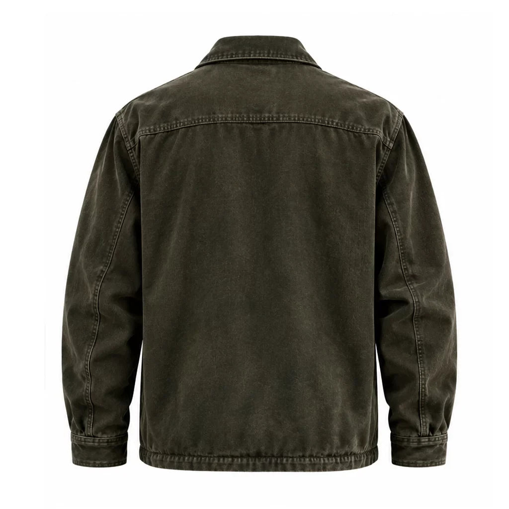 Reacher S04 Alan Ritchson Olive Green Jacket