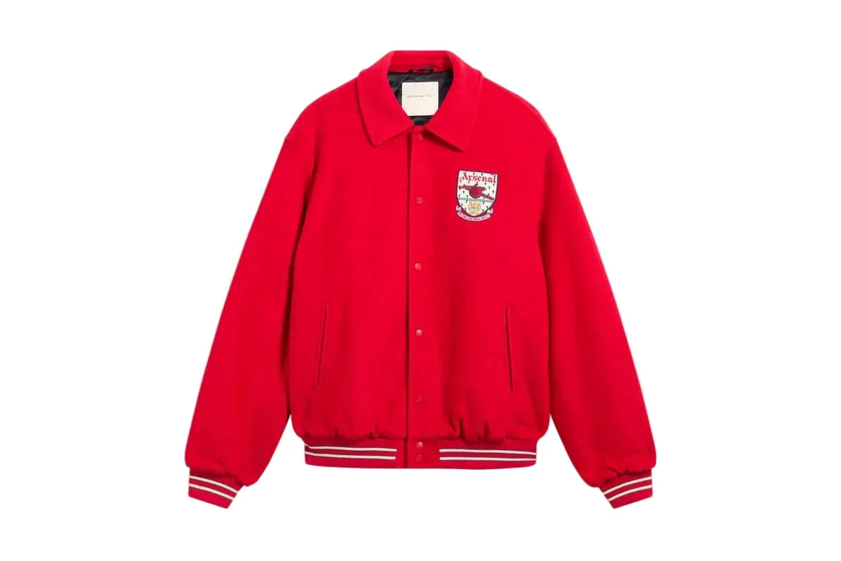 Arsenal Red Classics Wool Varsity Jacket