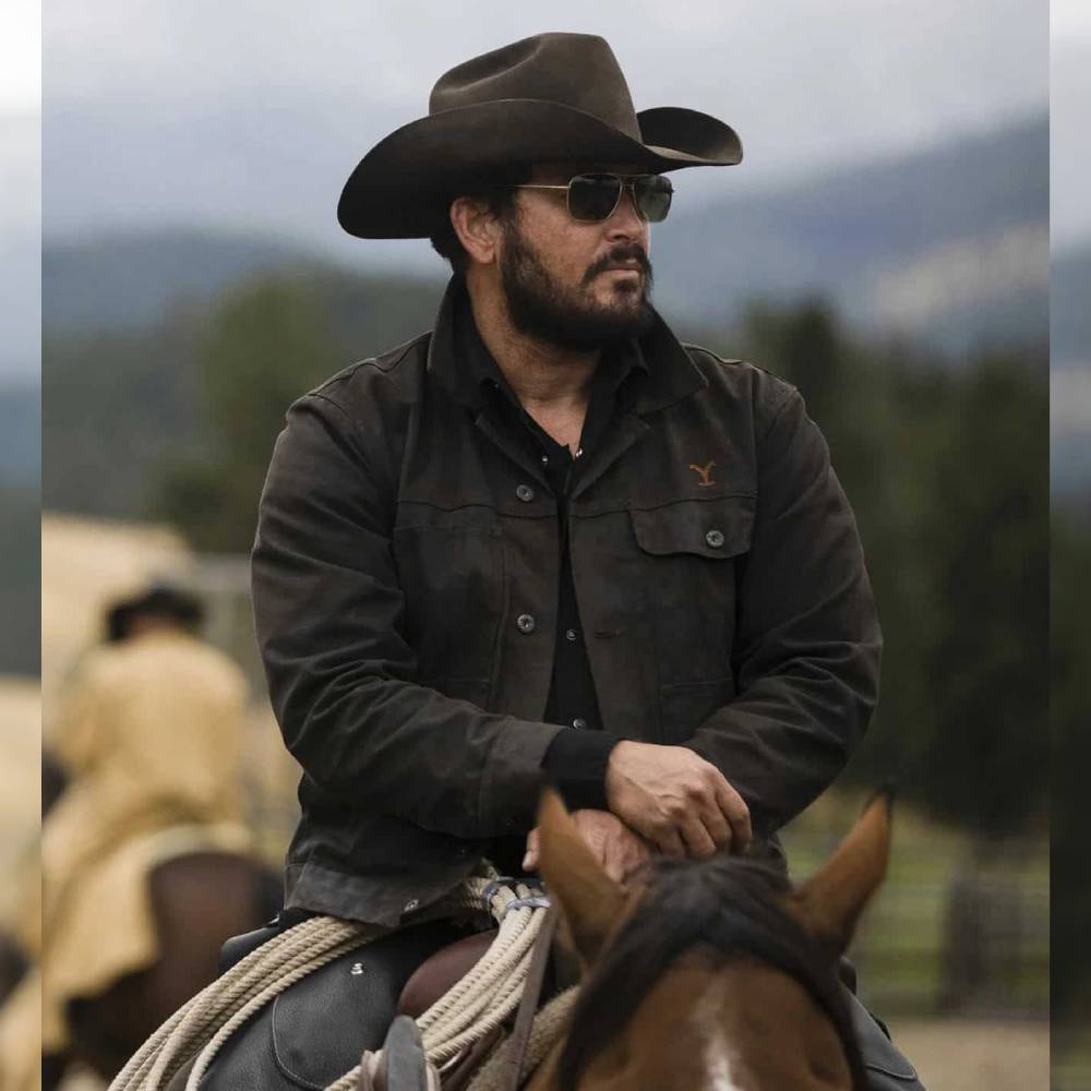 Yellowstone Season 5 Rip Wheeler Brown Jacket