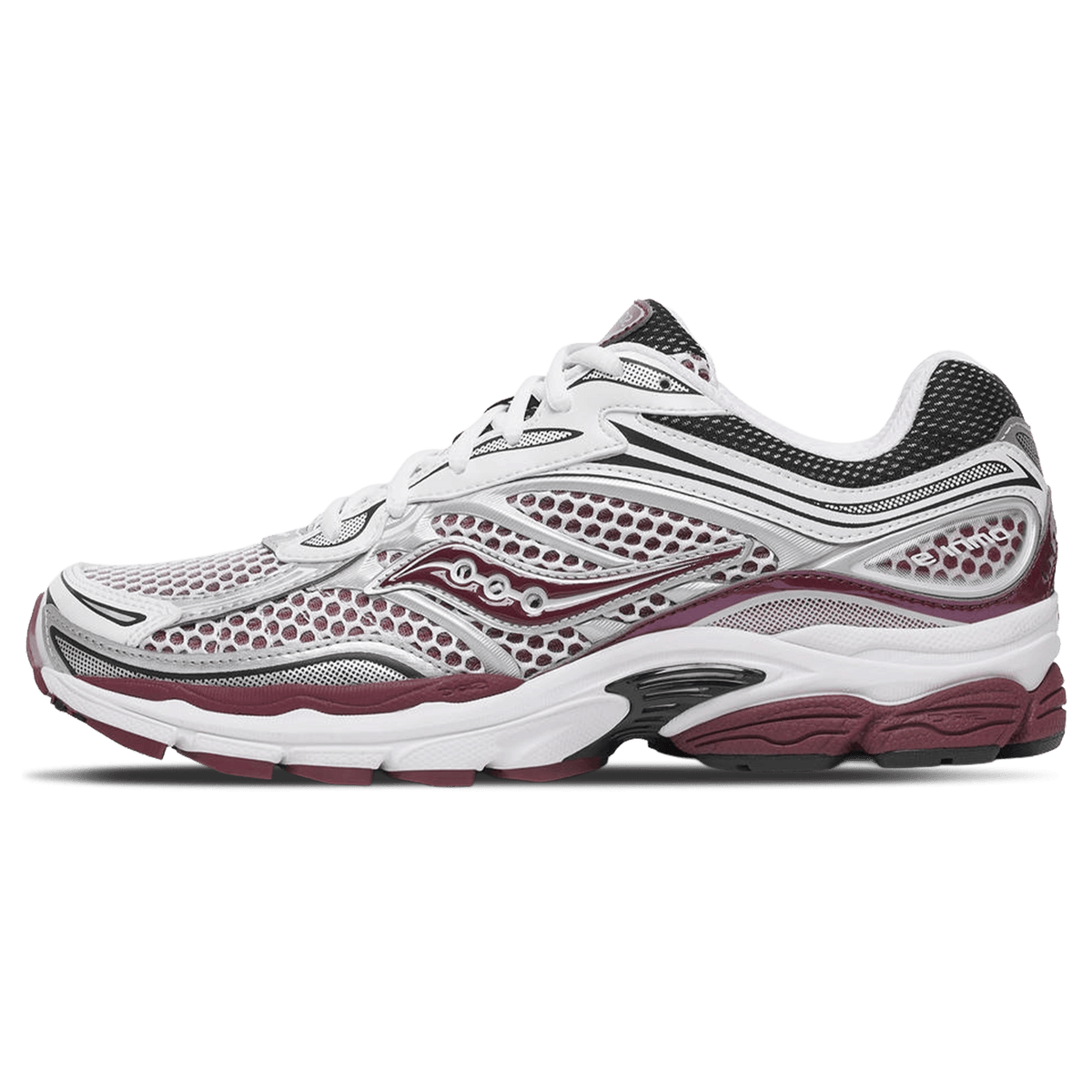 Saucony ProGrid Omni 9 OG – White Maroon Trainers