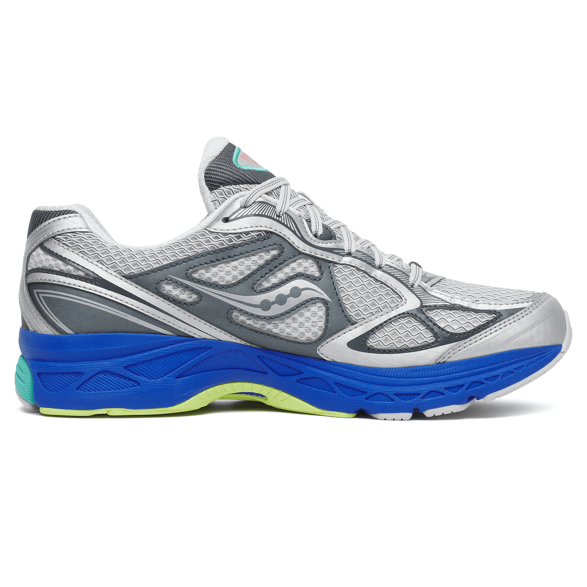 Saucony ProGrid Guide 7 – Silver Multi Trainers
