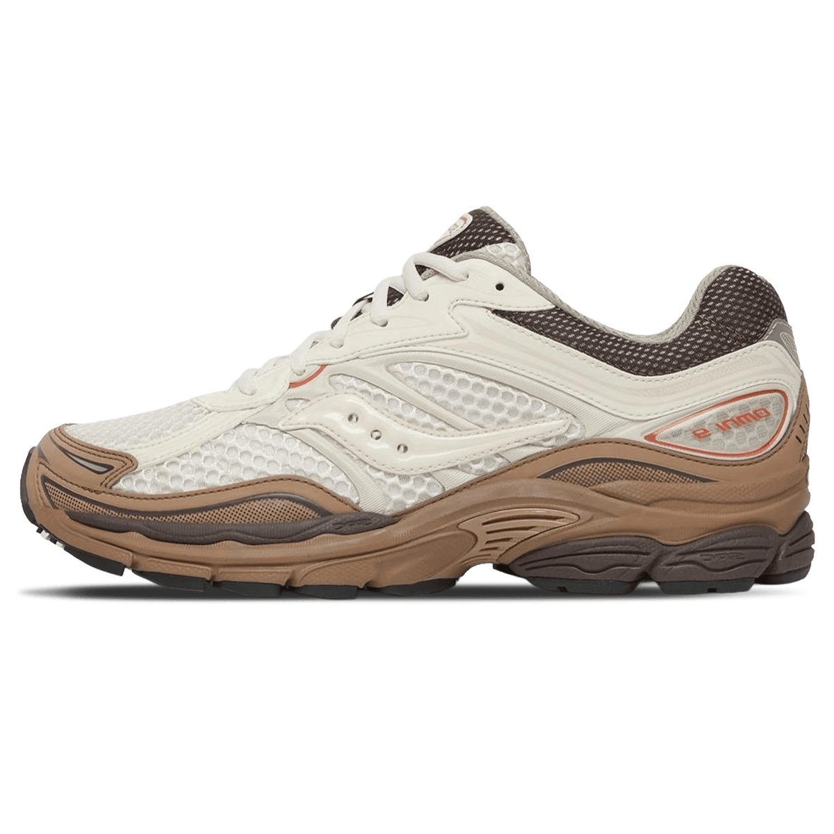 Saucony ProGrid Omni 9 Matte – Almond Cocoa Trainers