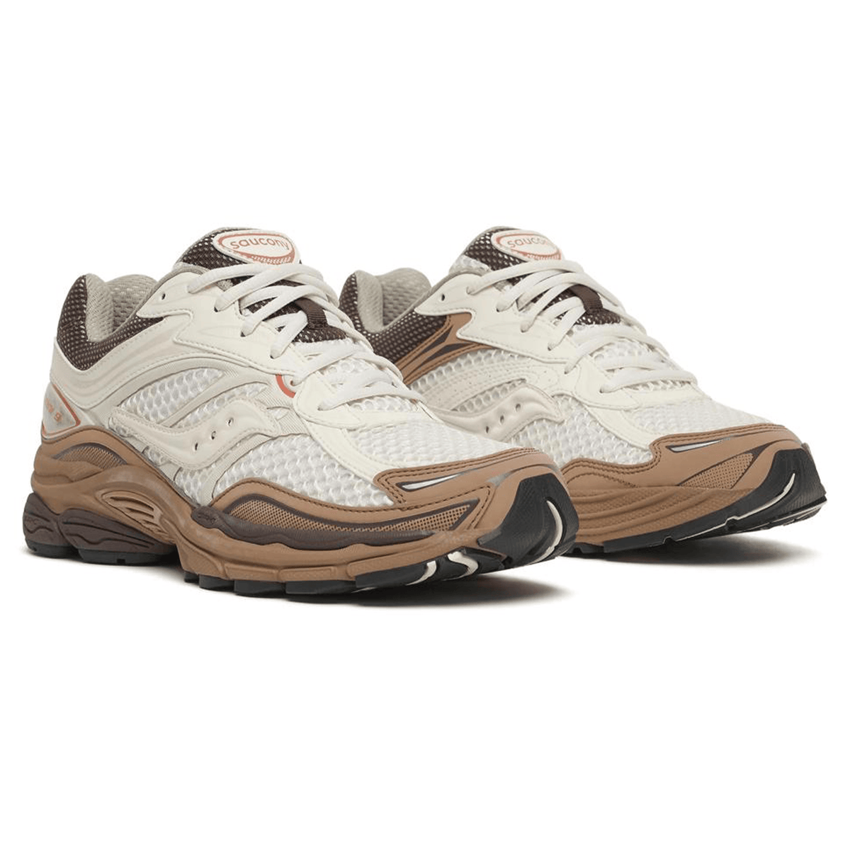 Saucony ProGrid Omni 9 Matte – Almond Cocoa Trainers