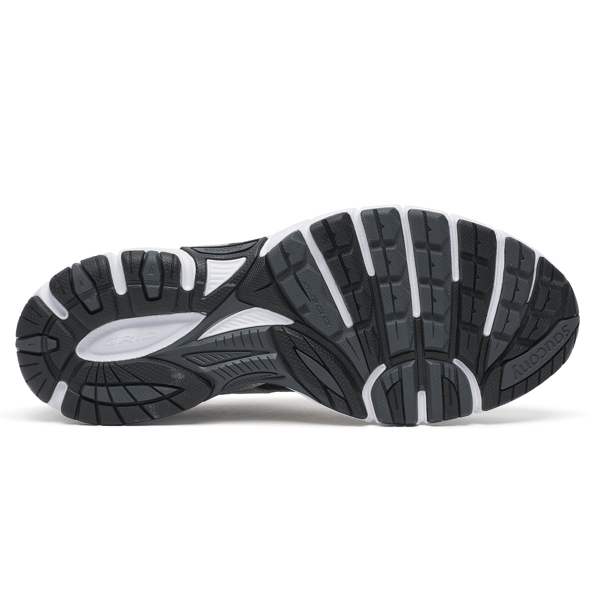 Saucony Grid Legacy – Silver Black Trainers