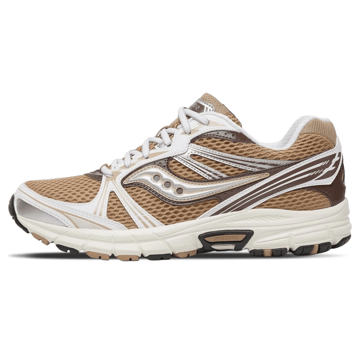 Saucony Grid Legacy – Saddle White Trainers