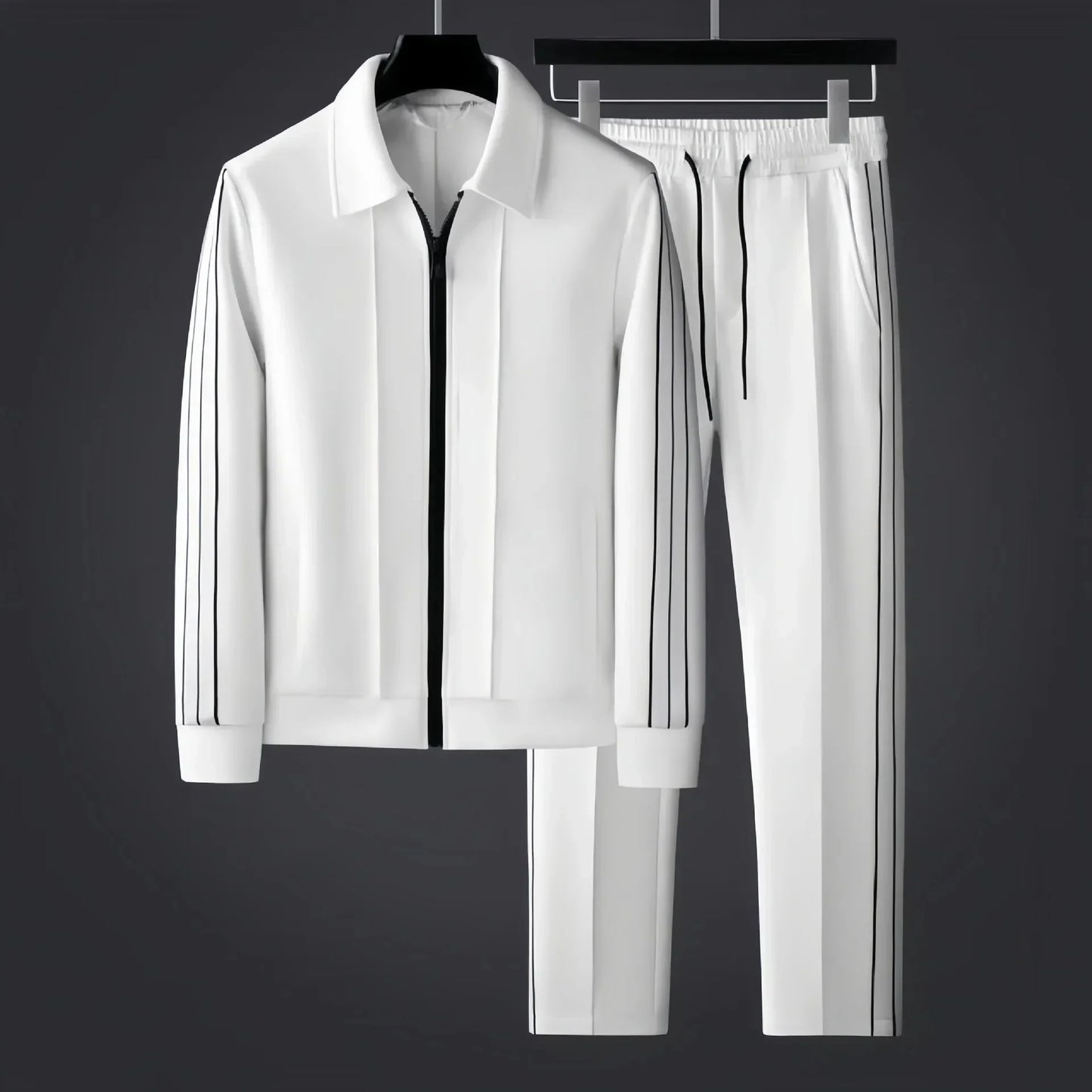 Optew Men’s Cotton Tracksuit Set