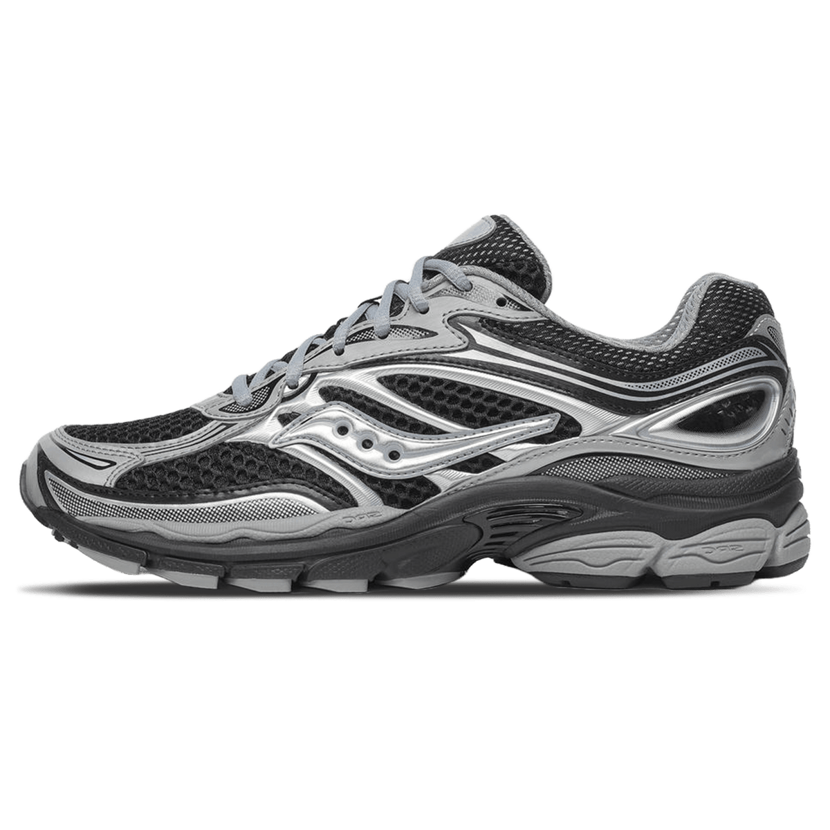 Saucony ProGrid Omni 9 – Black Silver Trainers
